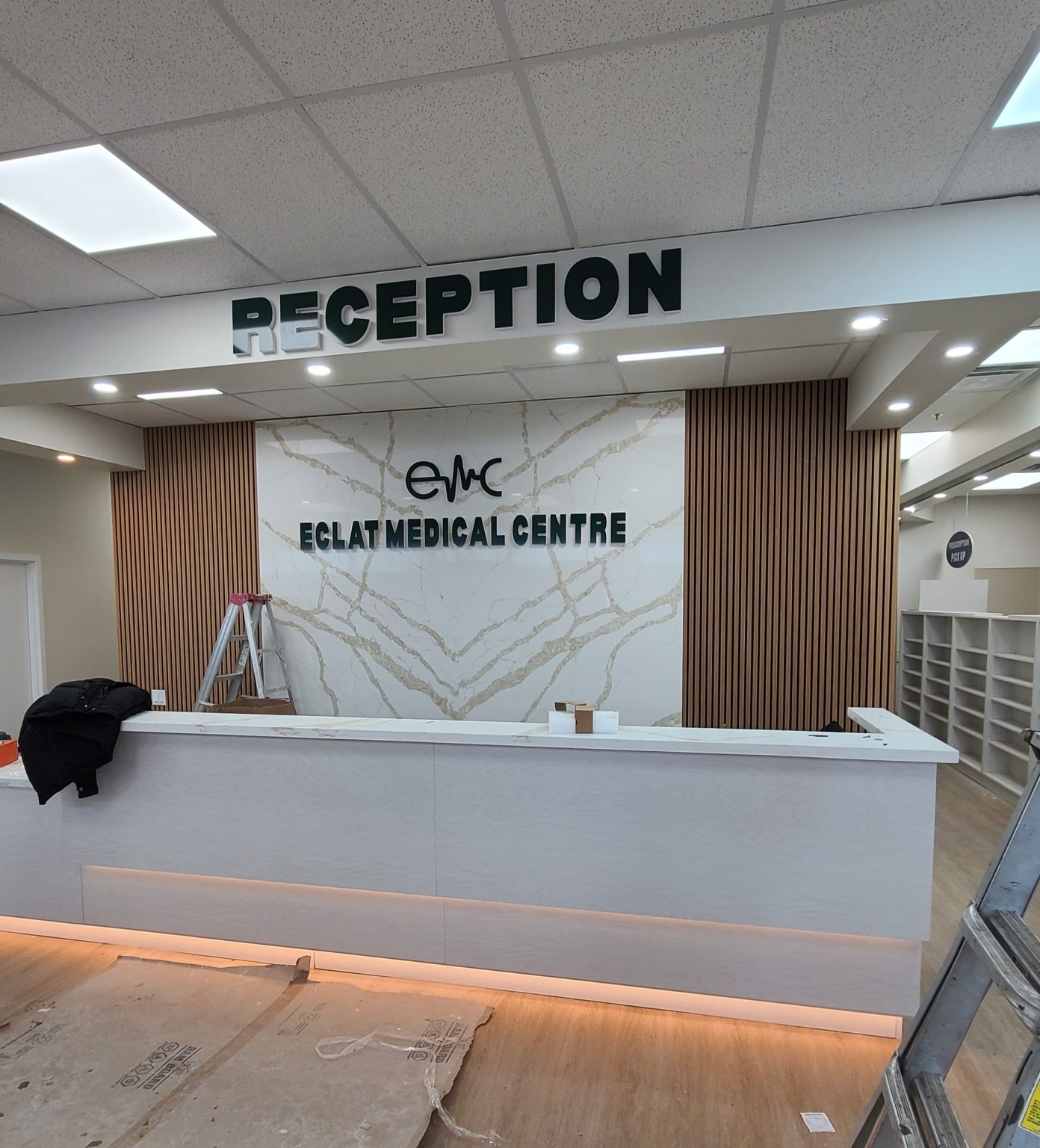 Construction phase - expert craftsmanship